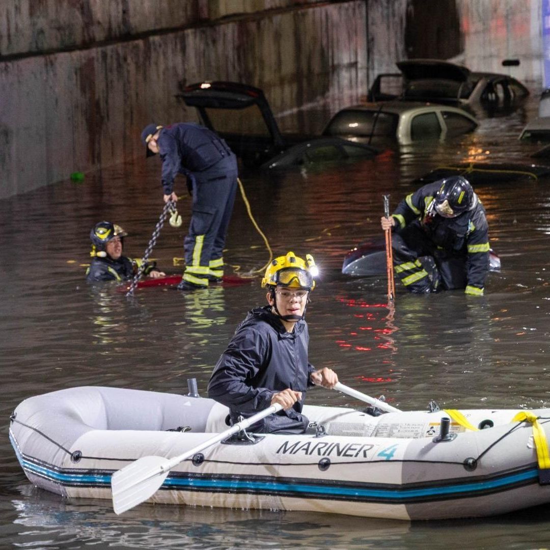 Inundación en Viaducto por tormenta de junio de 2025, en CDMX