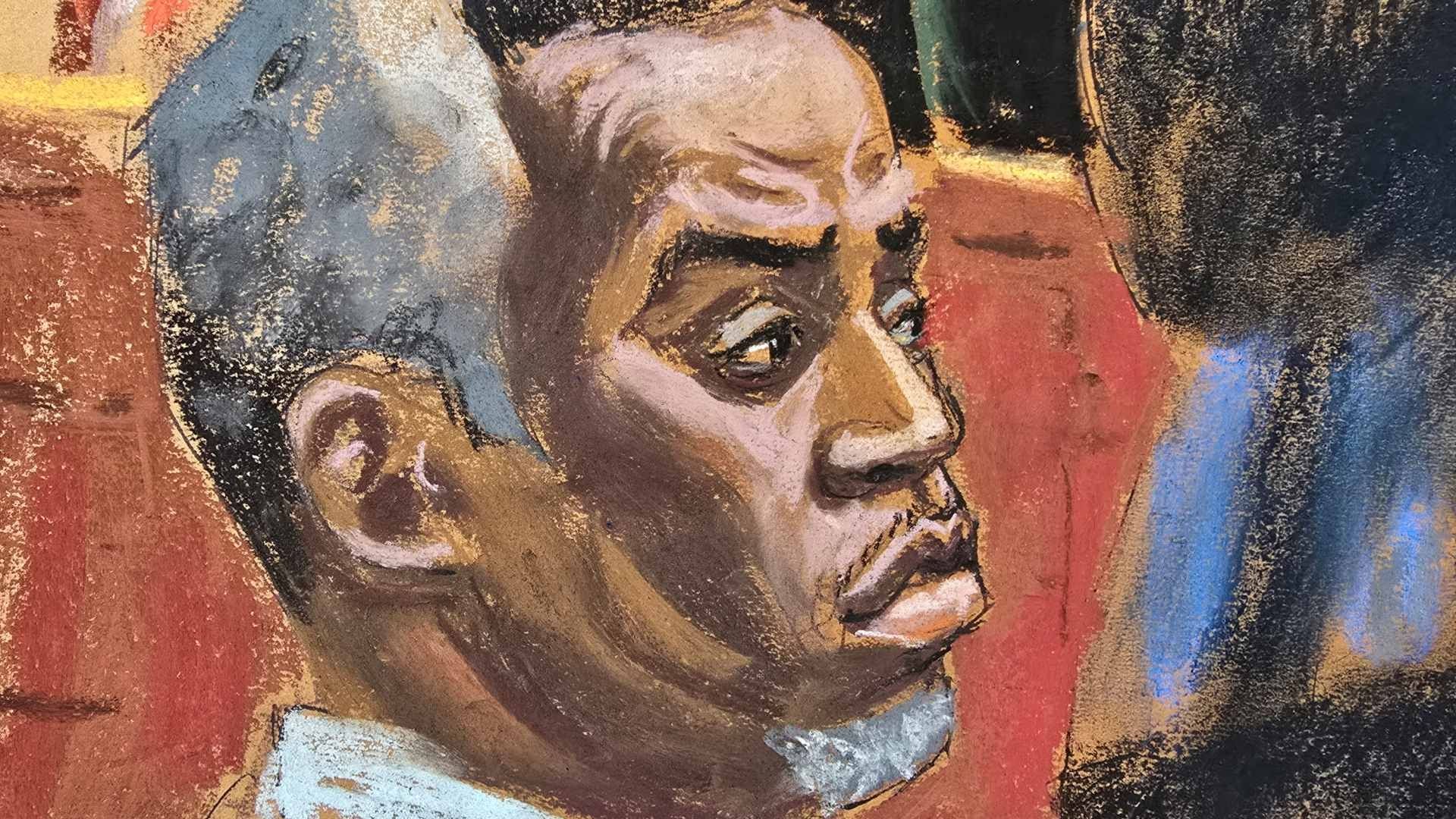 Sean 'Diddy' Combs en una de las audiencias en tribunal de Nueva York