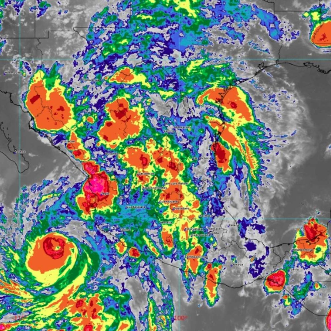Así es la trayectoria del huracán Flossie hoy