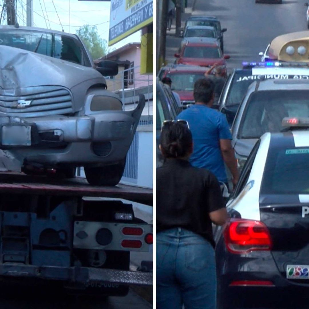 Choque múltiple deja 10 lesionados en colonia Reforma de Tijuana