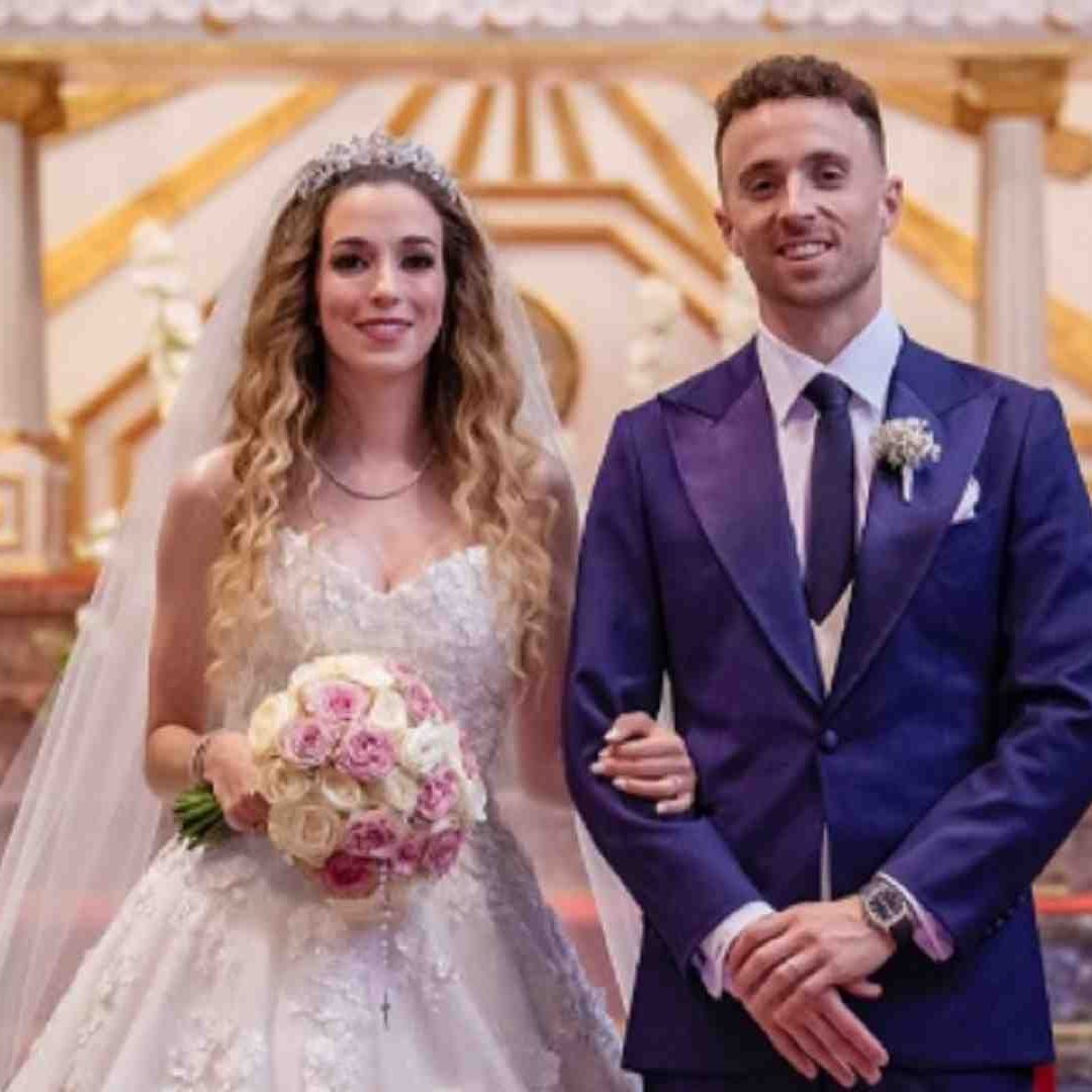 Boda de Rute Cardoso y Diogo Jota
