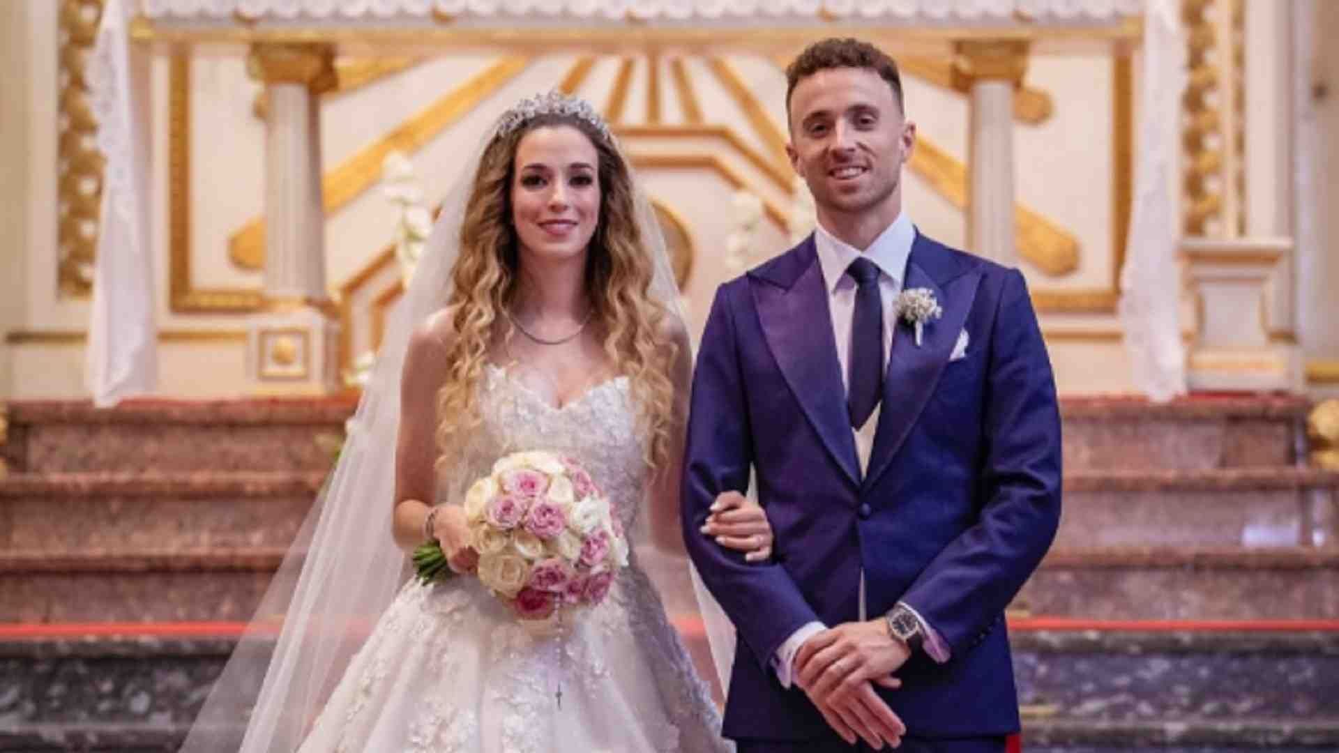 Boda de Rute Cardoso y Diogo Jota