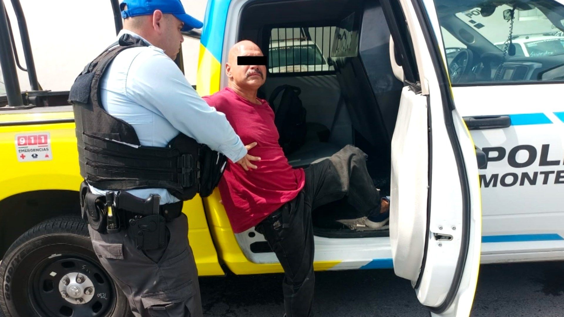 El detenido traía un cuchillo; ya se encuentra bajo investigación