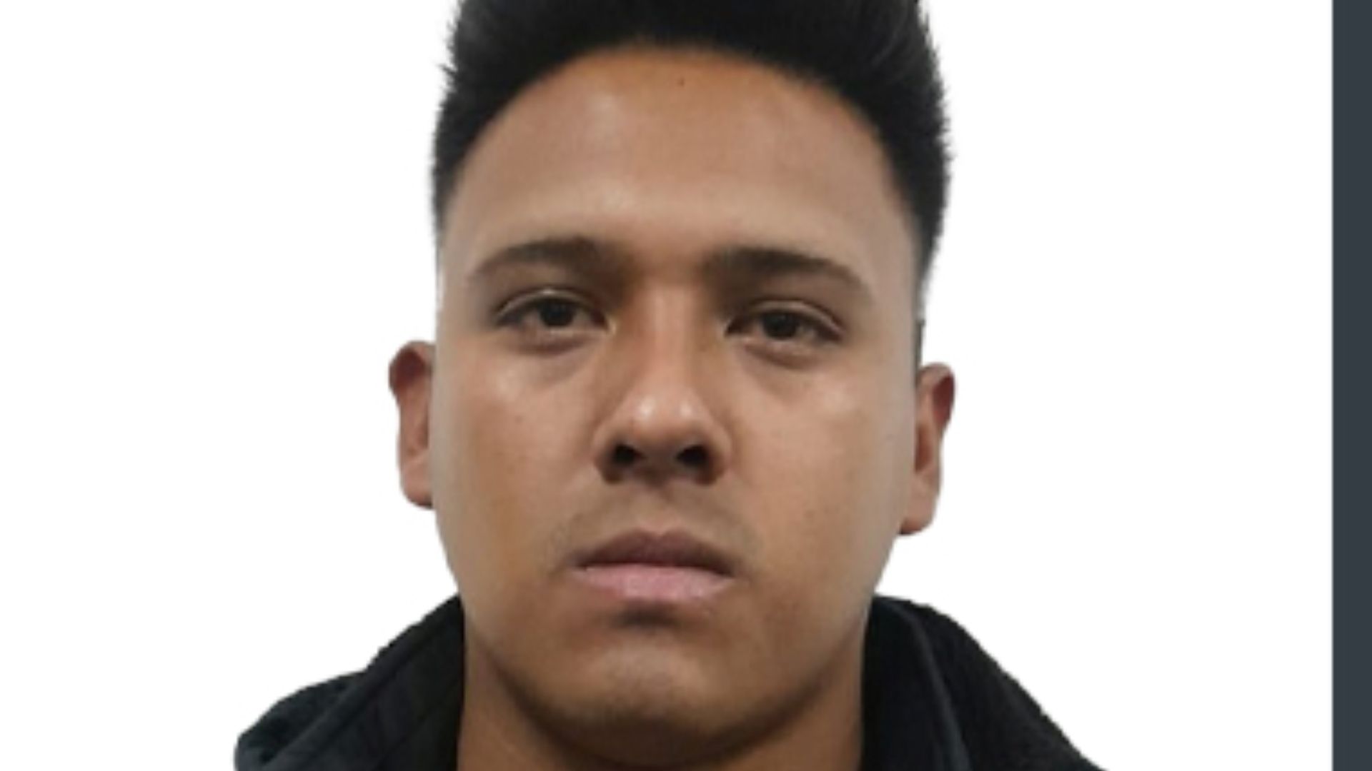 Retrato de Erik Adrián Hernández Mejía, alias “El Tocino”