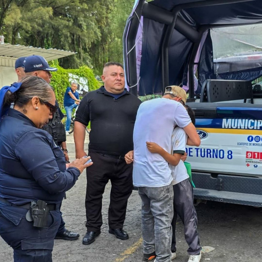 Niño de Ecatepec perdido en la Santa María la Ribera, CDMX