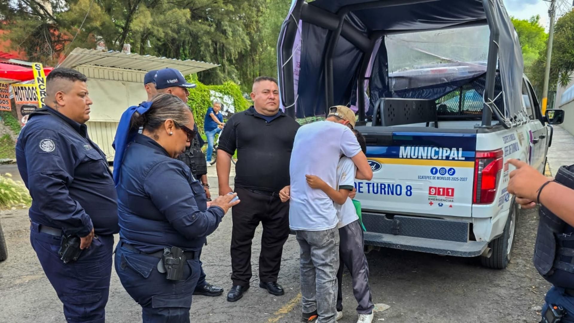 Niño de Ecatepec perdido en la Santa María la Ribera, CDMX
