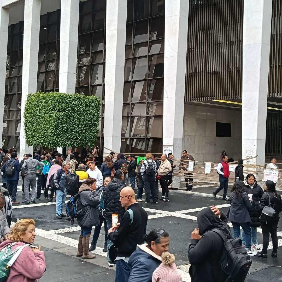 Oficinas cerradas por el paro de trabajadores del Poder Judicial