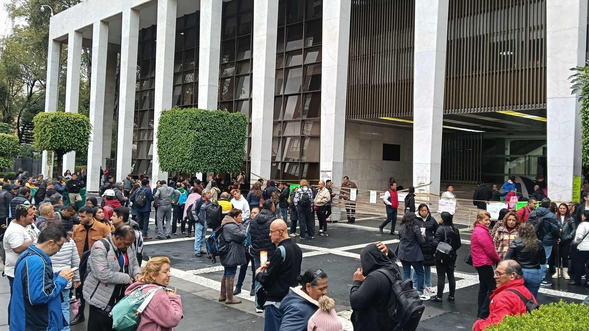 Oficinas cerradas por el paro de trabajadores del Poder Judicial