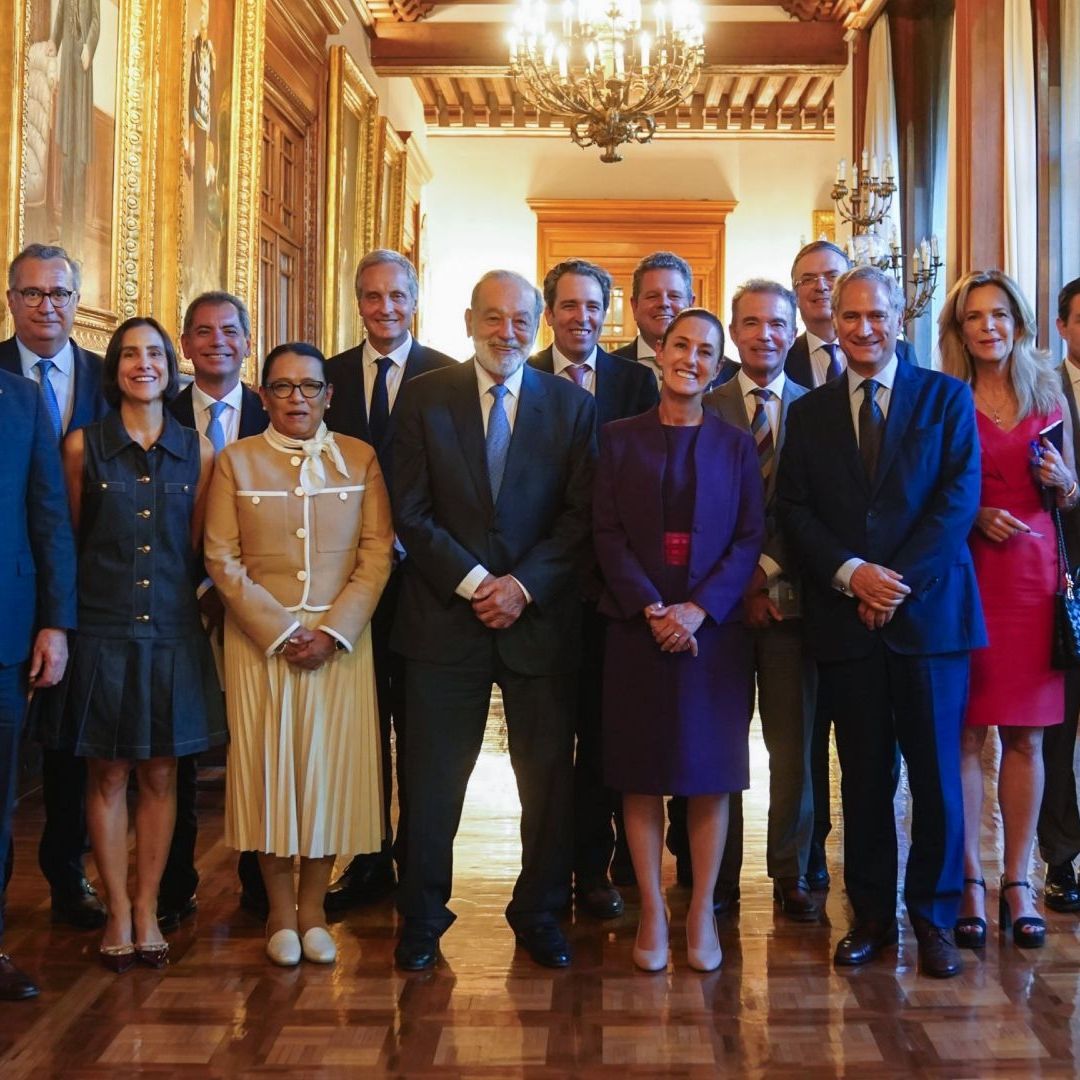 La Presidenta Claudia Sheinbaum Se Reúne con Empresarios