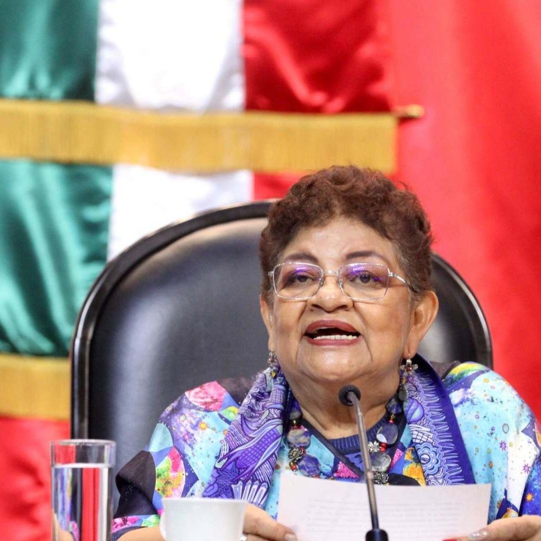 Ernestina Godoy asistió este jueves a la Cámara de Diputados a participar en el foro Innovación en la Construcción de la Paz y Seguridad