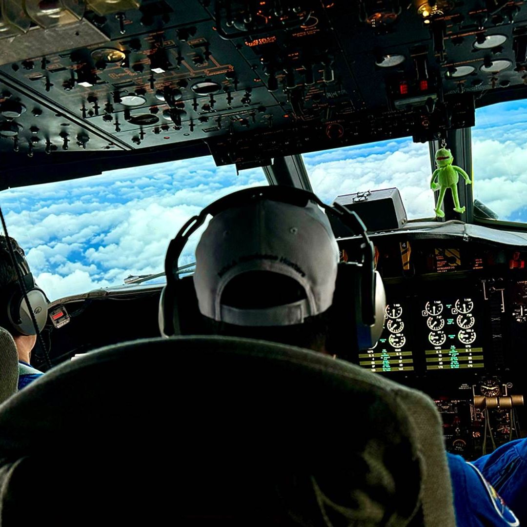 Los aviones son modificados para llevar instrumentos meteorológicos
