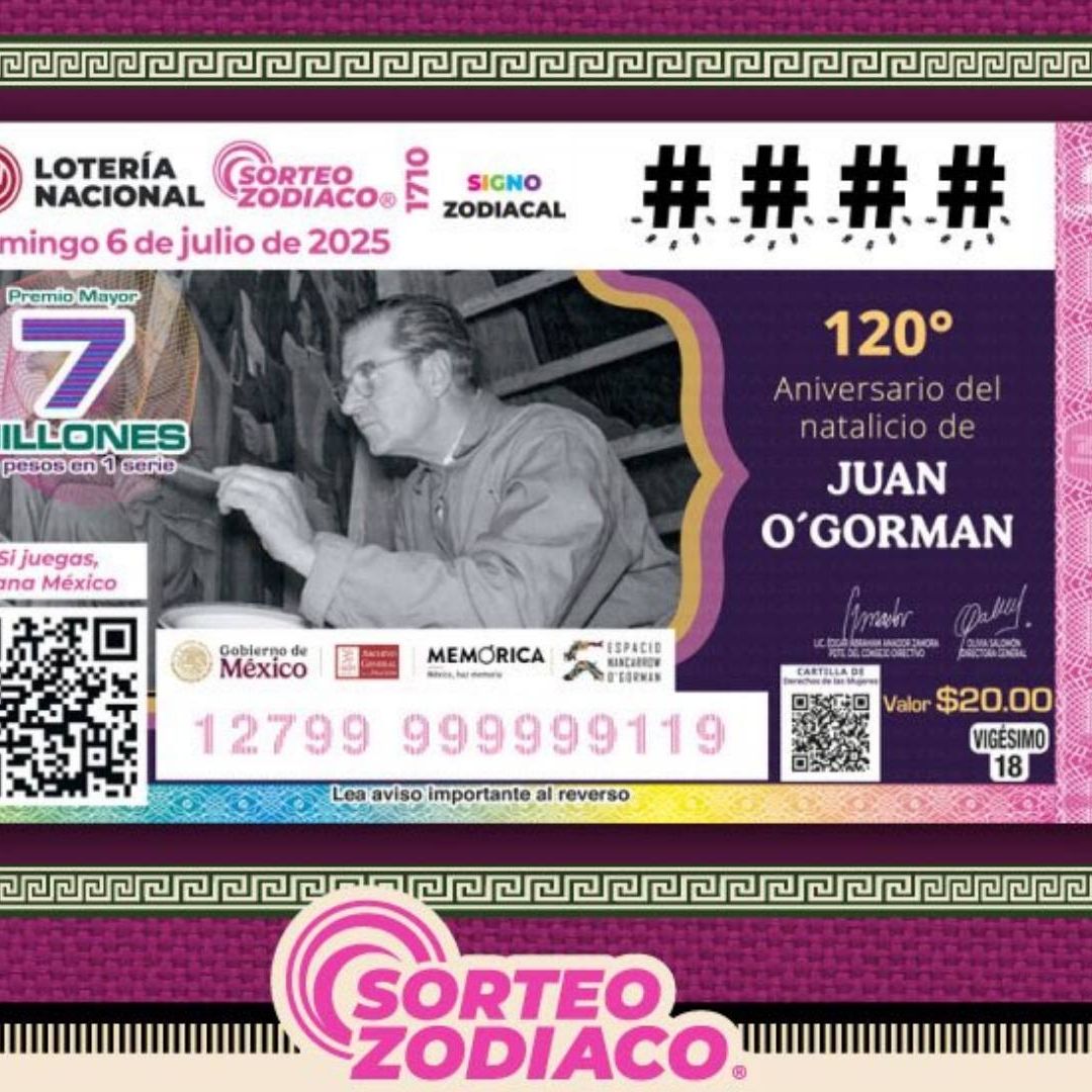 Resultados Lotería Nacional hoy 6 de julio 2025 lista de números ganadores Sorteo Zodiaco 1710
