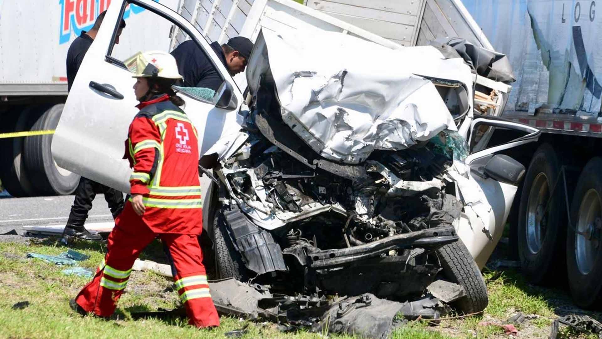 Una Persona sin Vida y un Herido Saldo de Accidente en Tamaulipas