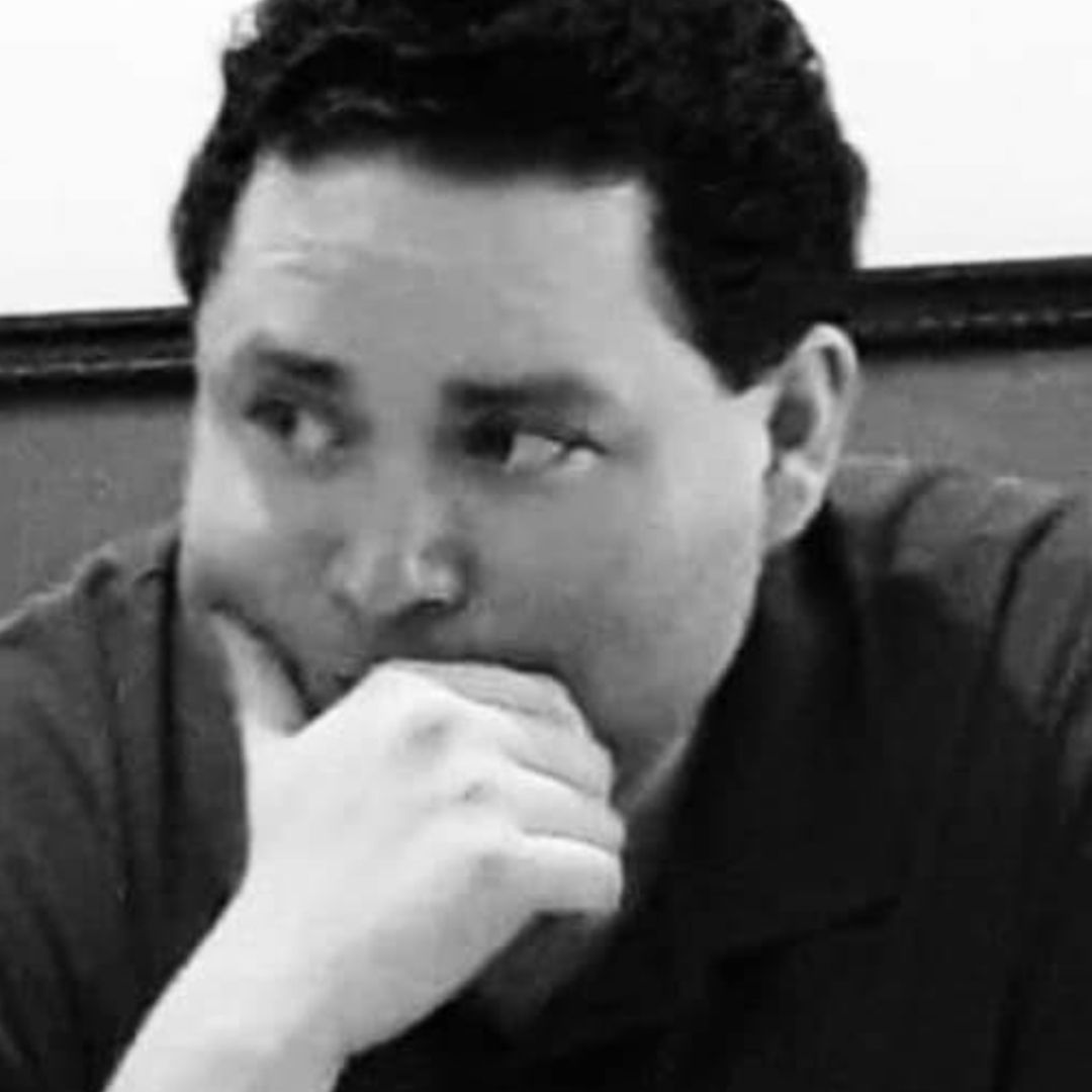 El periodista Víctor Alfonso Culebro Morales.