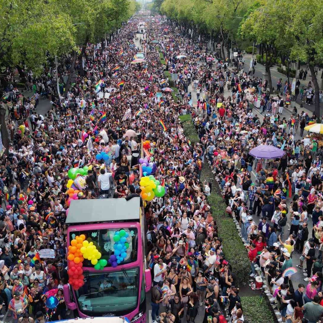 Así fue la edición 46 de la Marcha LGBTQ+ en la CDMX