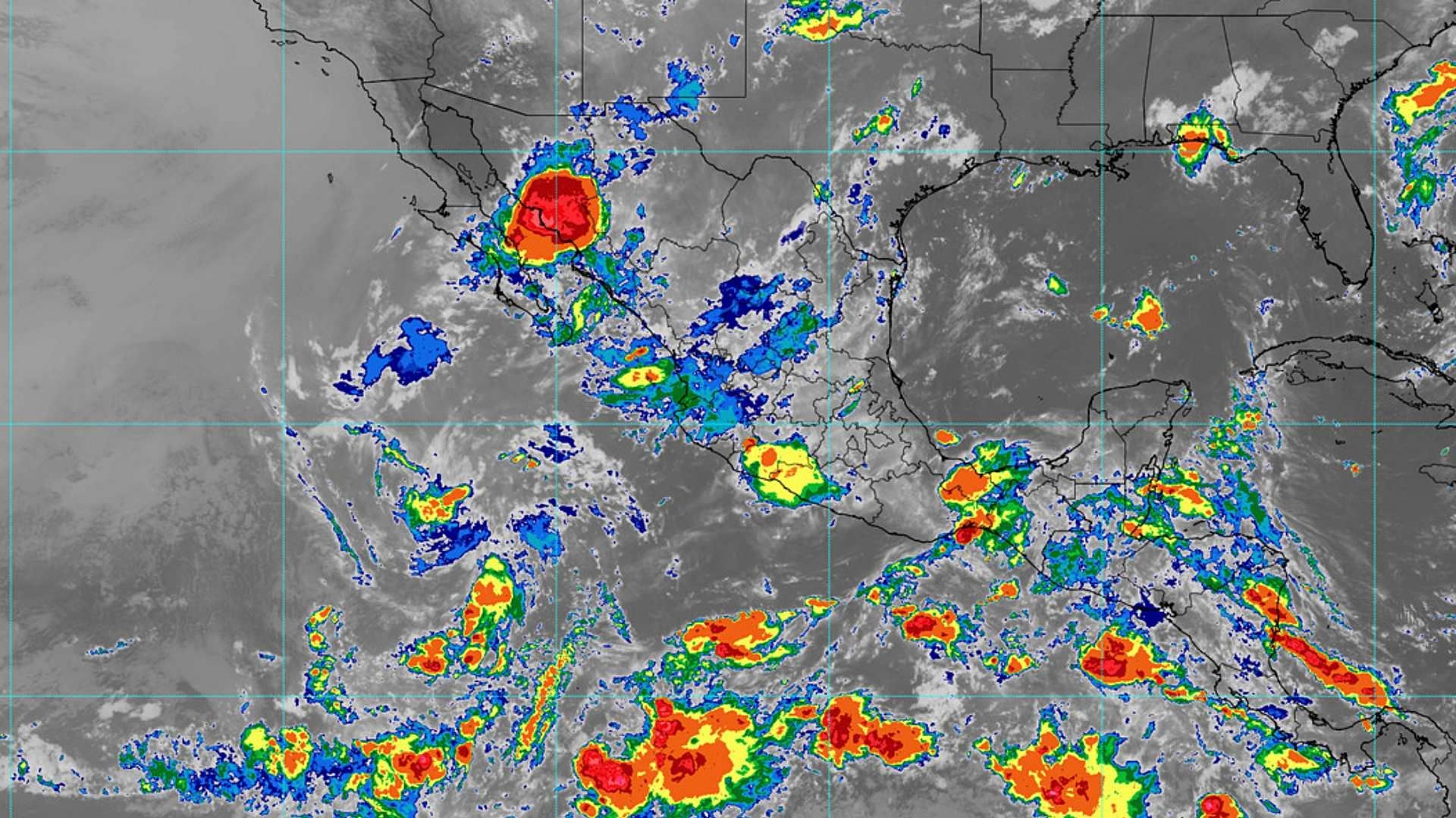 Fenómenos meteorológicos actuales en la República Mexicana