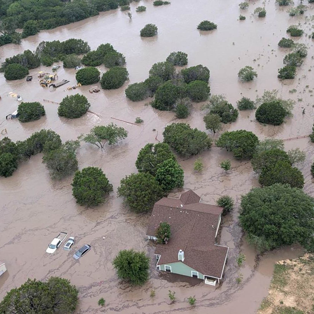 Inundación en Kerville, Texas