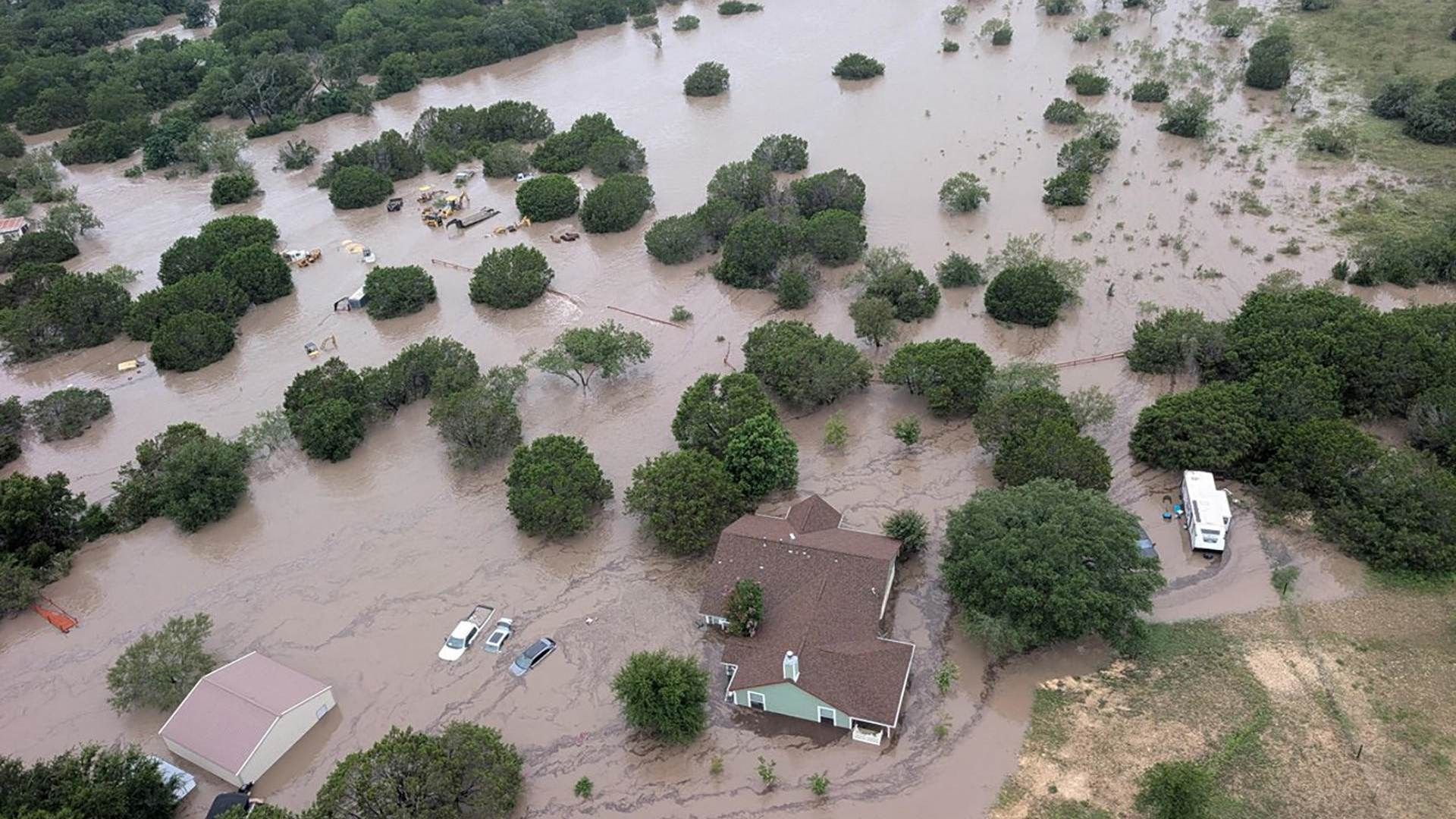 Inundación en Kerville, Texas