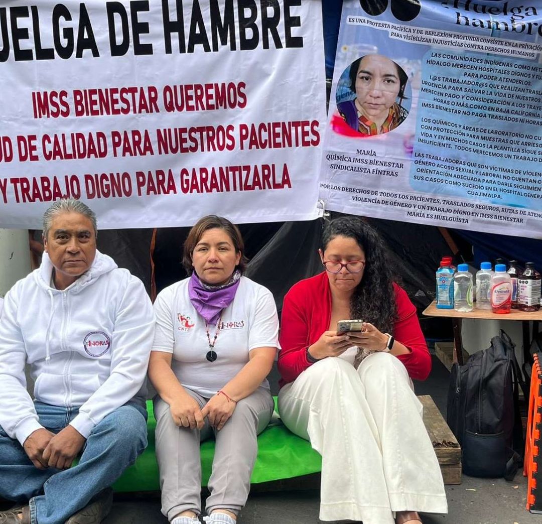 Huelga Hambre en IMSS-Bienestar Julio 2025: Personal Salud Exige Mejoras Laborales Paro