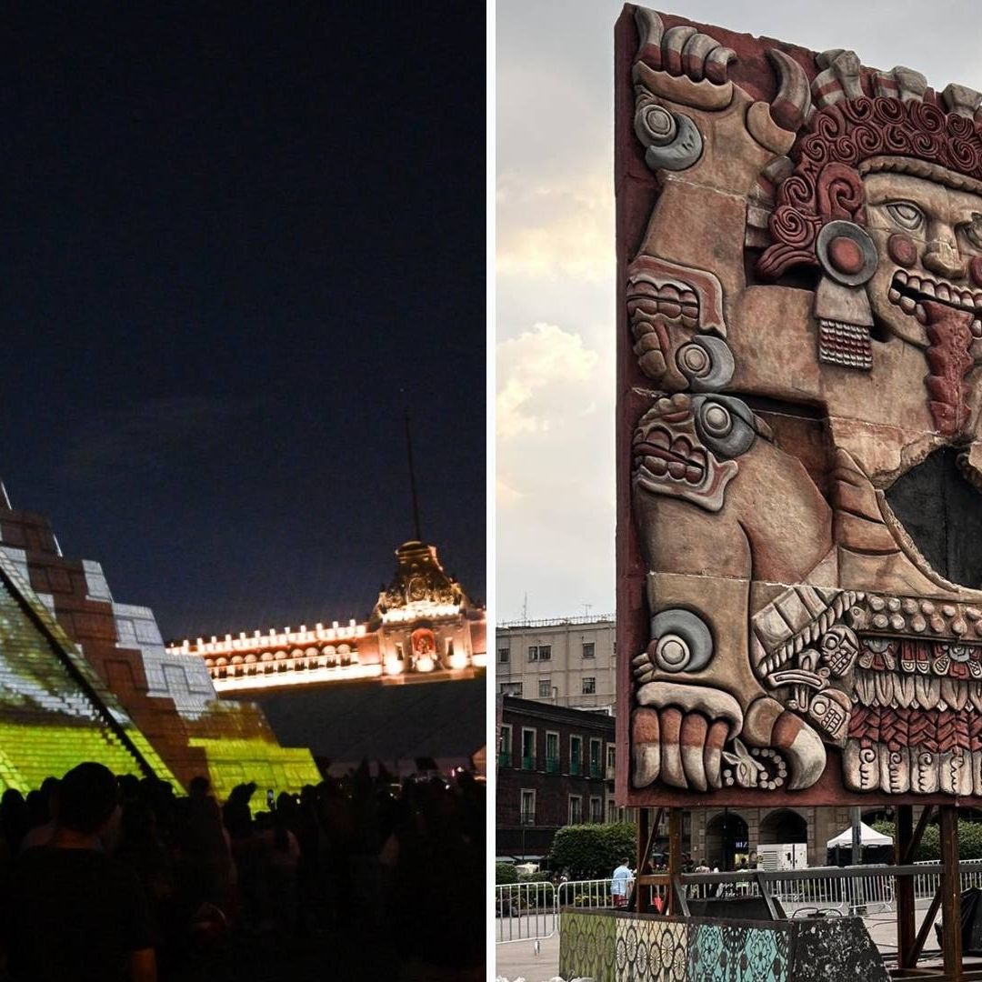Memoria Luminosa 2025: Habrá Proyecciones Monumentales y Esculturas Mexicas en el Zócalo CDMX