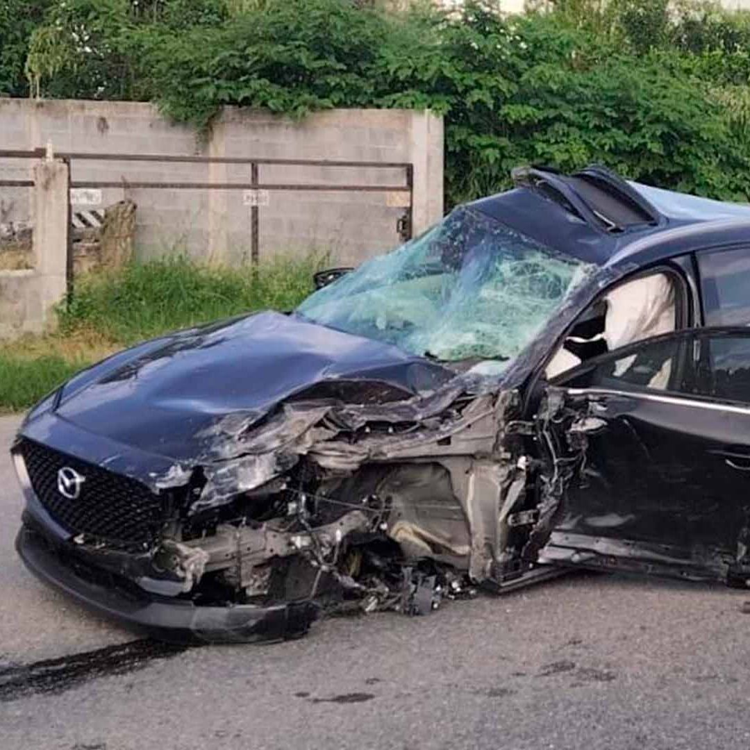 Accidente Carretera Victoria - Monterrey Deja Cuatro Personas Lesionadas; Suspenden Circulación