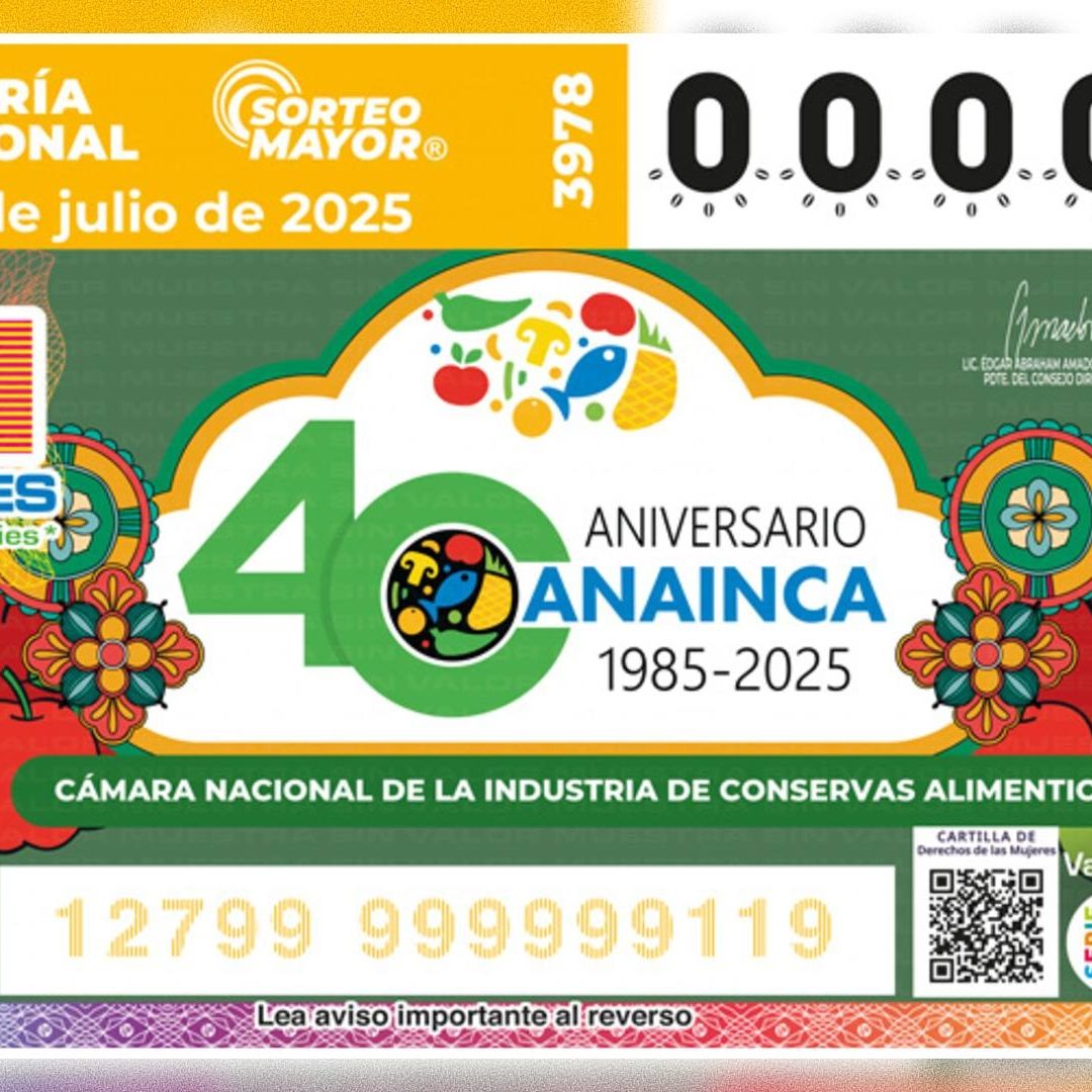 Es martes de resultados de la Lotería Nacional, se juega el Sorteo Mayor 3978