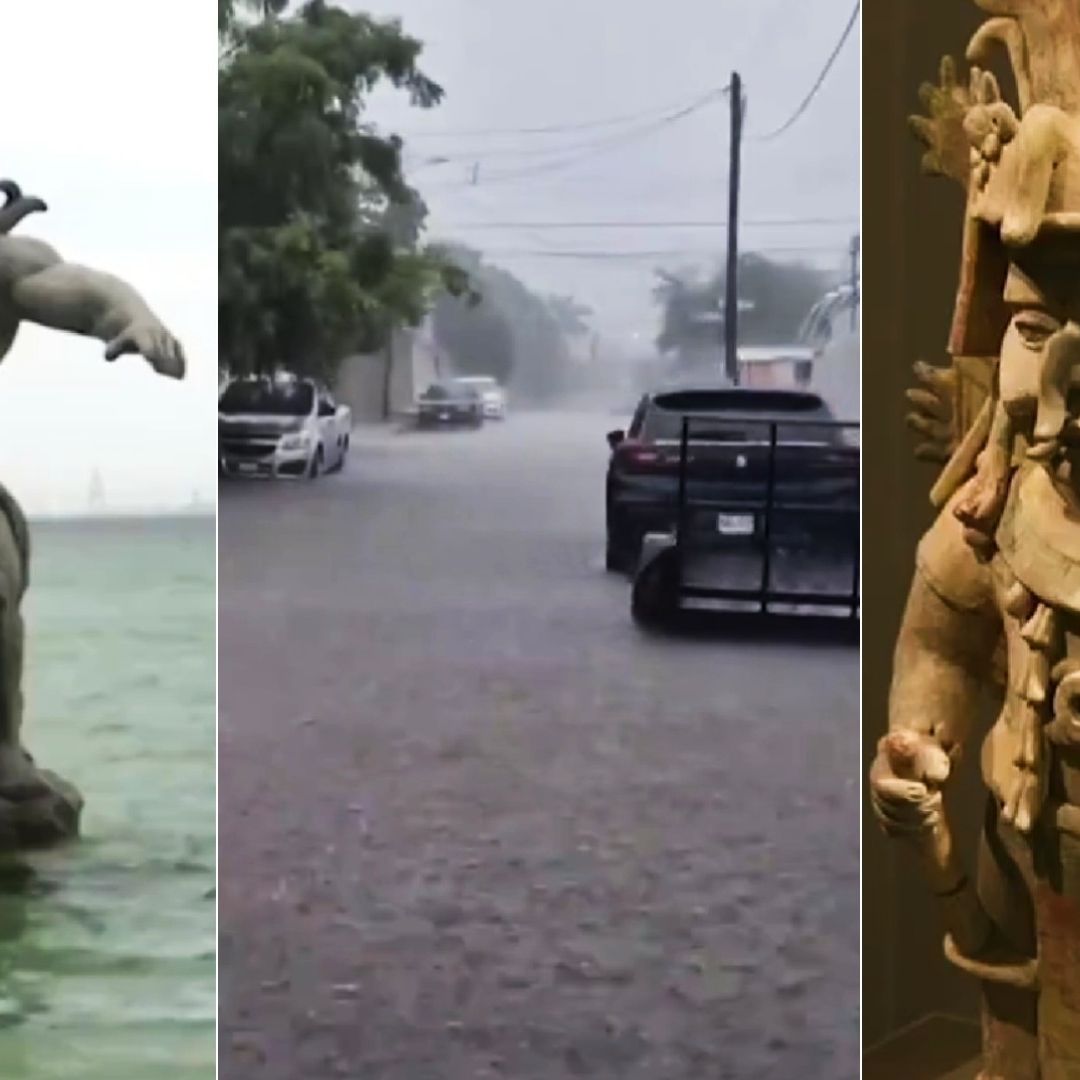 Mito o Realidad: ¿Dios Maya Chaac Desató su Furia Contra Yucatán por Estatua de Poseidón?