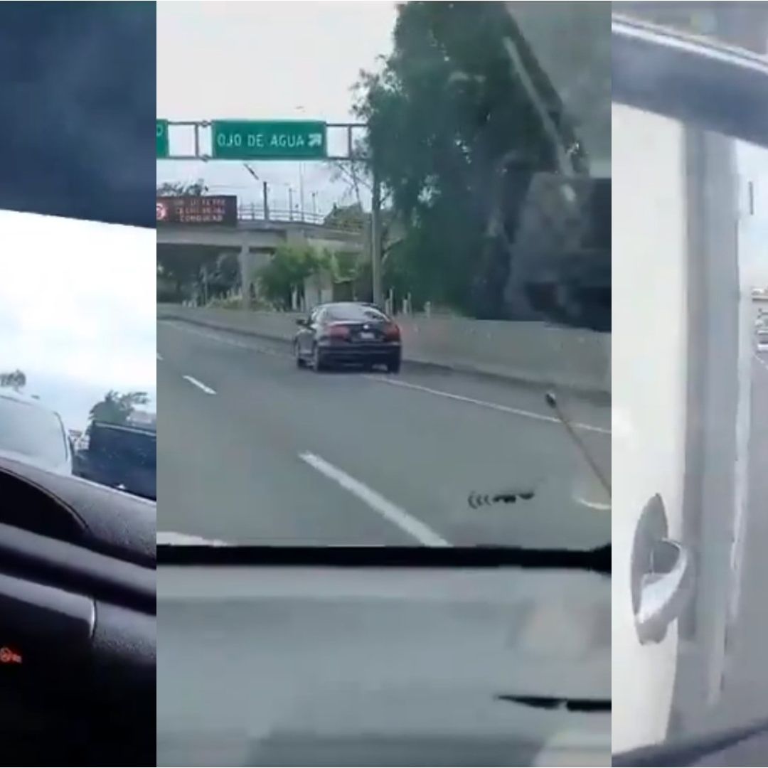 Todo quedó grabado en un video que ya se viralizó en redes sociales. Foto Captura de Pantalla