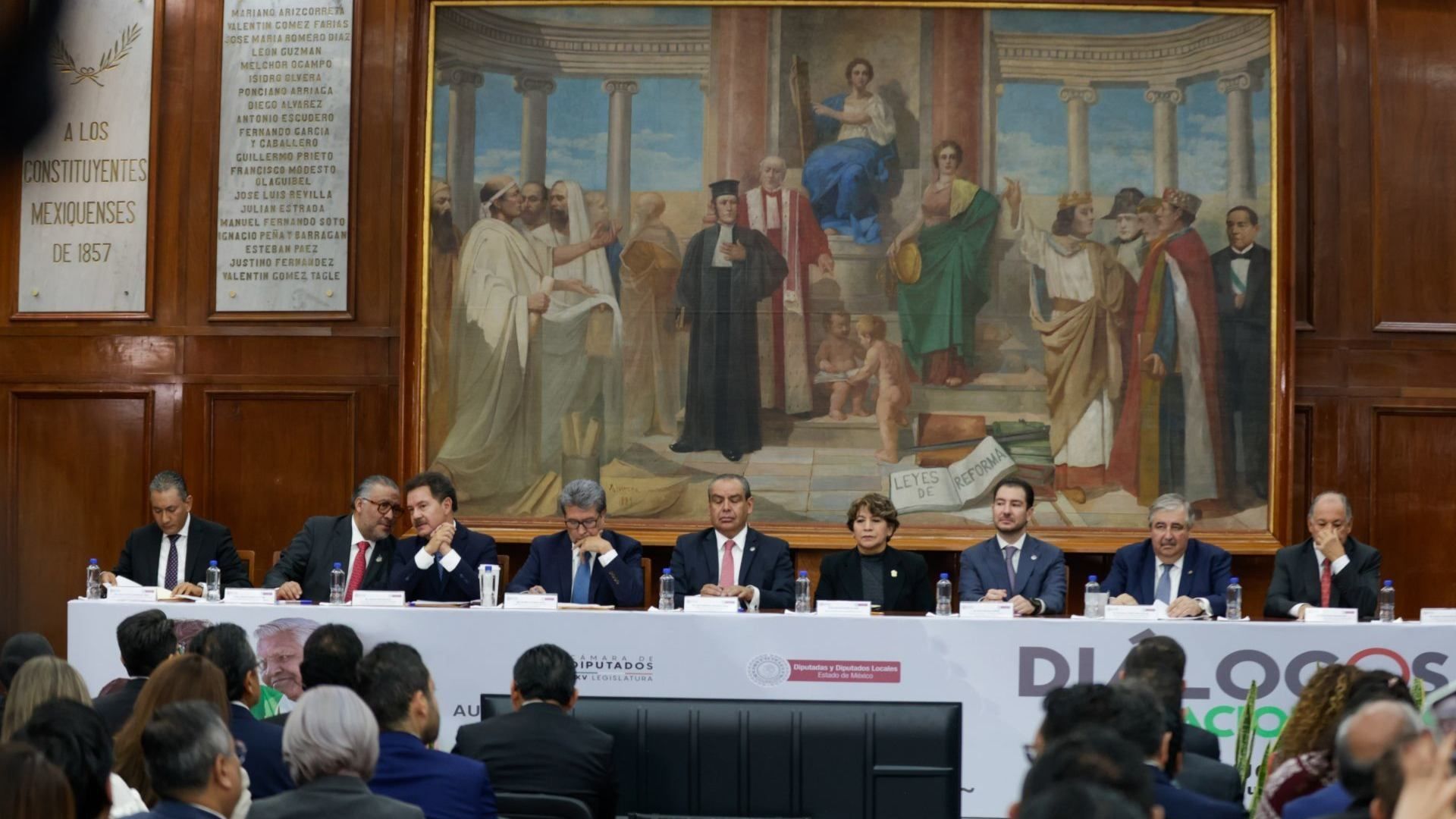 Diálogos Nacionales Reformas Constitucionales al Poder Judicial que se llevaron a cabo en la Cámara de Diputados del Estado de México