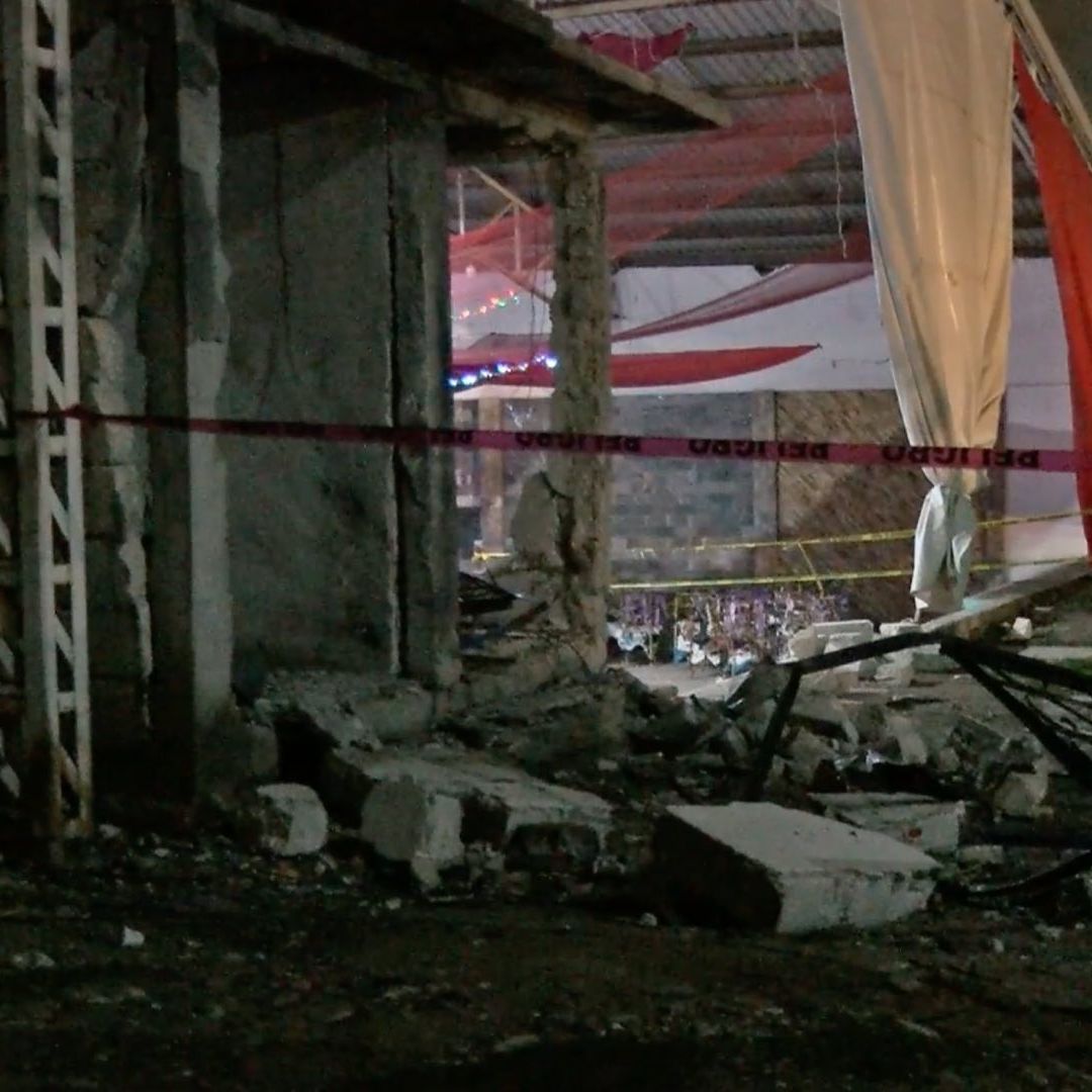 Explosión de Pirotecnia en Festejos a Santo Cristo; Hay Heridos. Foto: Alejandro Sánchez | N+