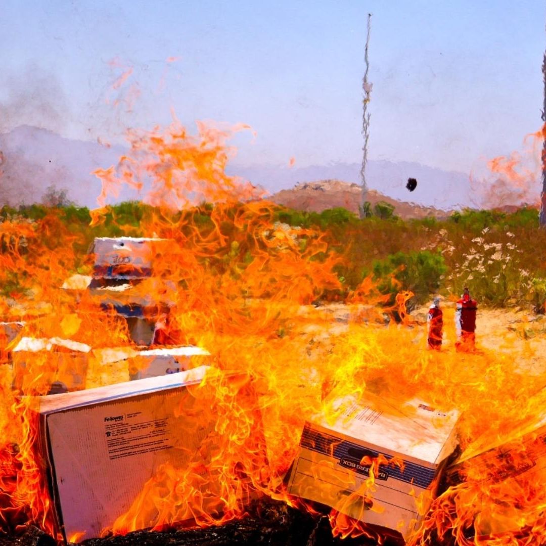 Destruyen Más de 25 Kilos de Narcóticos Asegurados en Tecate