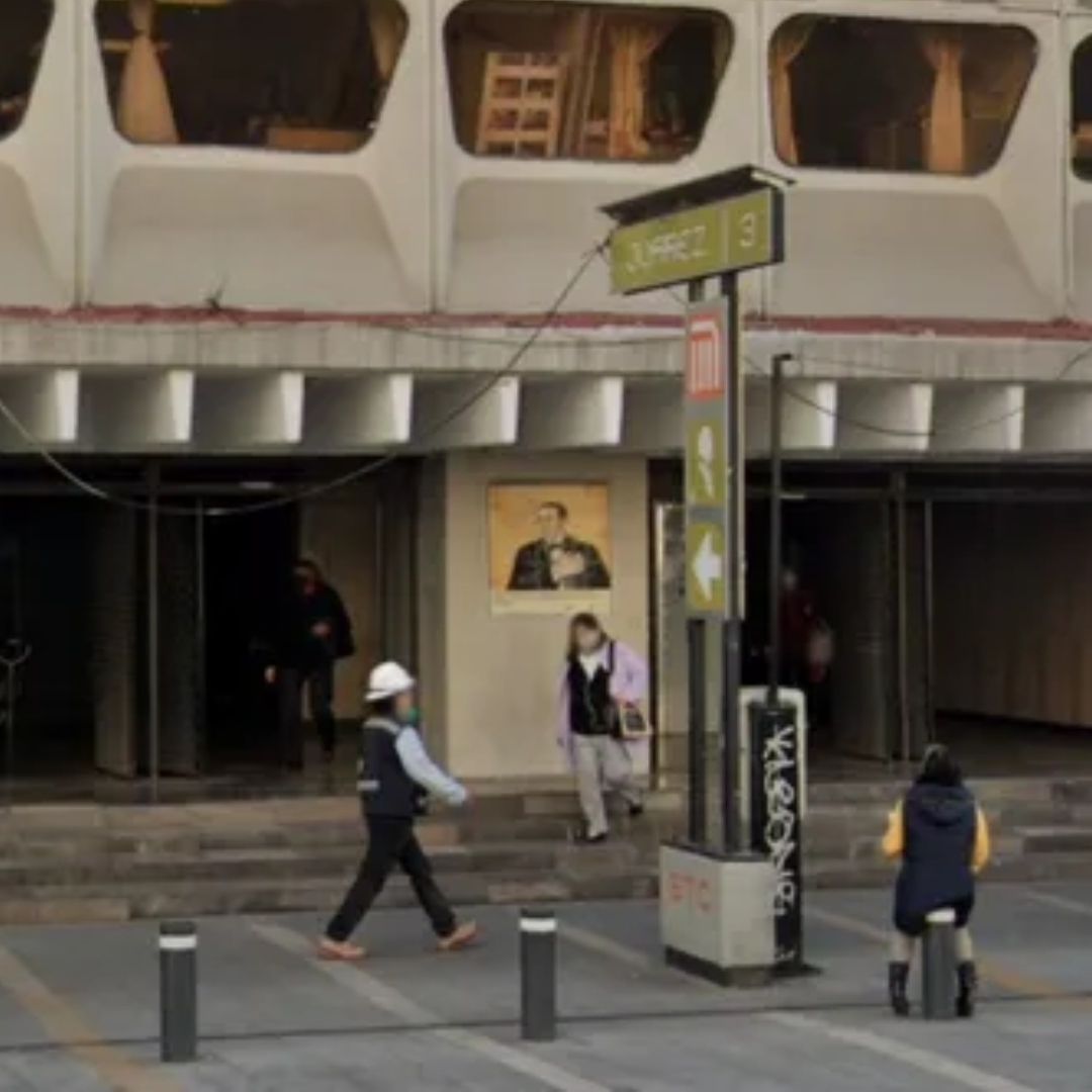 Apuñalan a Hombre Afuera del Metro Juárez en CDMX