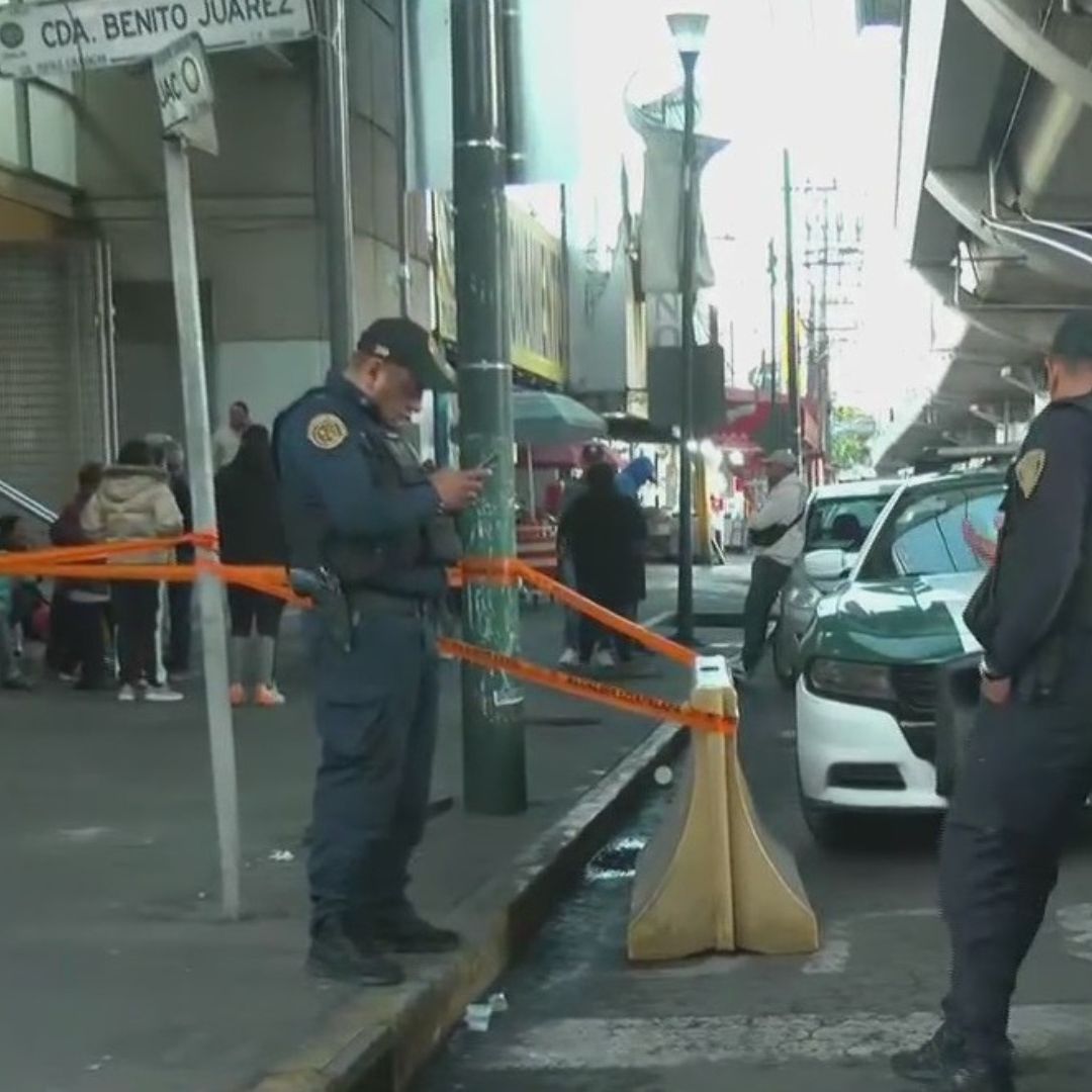 Matan a un hombre afuera del aestación Culhuacán de la Línea 12 del Metro