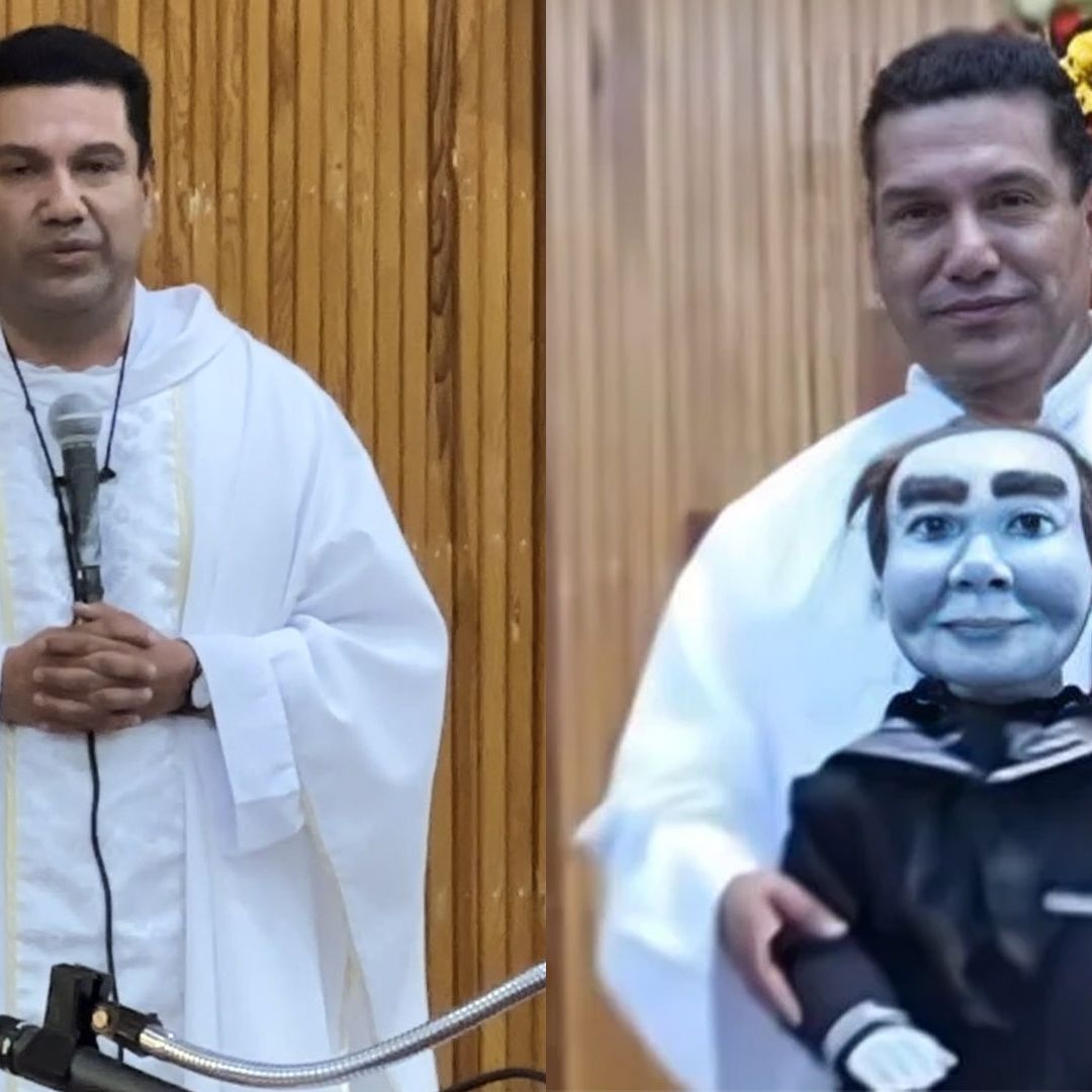 Consternado, Sacerdote que Usaba Muñeco 'Maldito' para Misa de Niños, en Coahuila