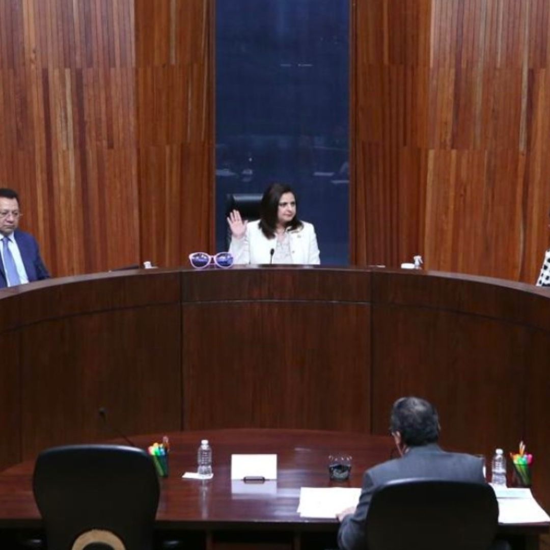 Sesión del Tribunal Electoral del Poder Judicial de la Federación (TEPJF)