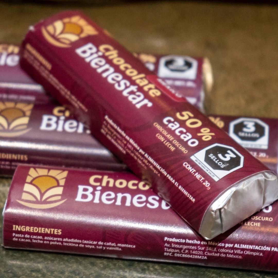 barras de chocolate del bienestar