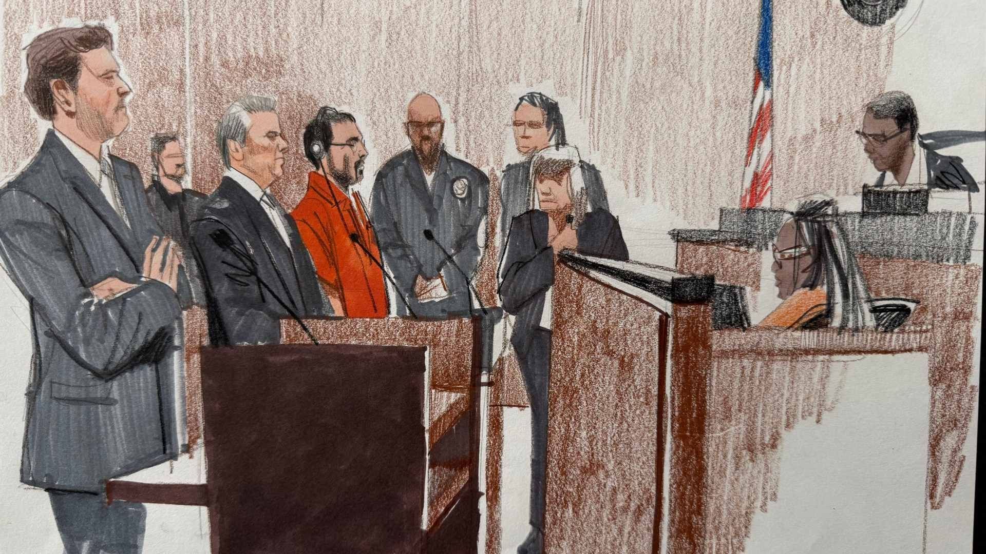 Audiencia en Corte de Chicago, Estados Unidos, este 11 de julio de 2025