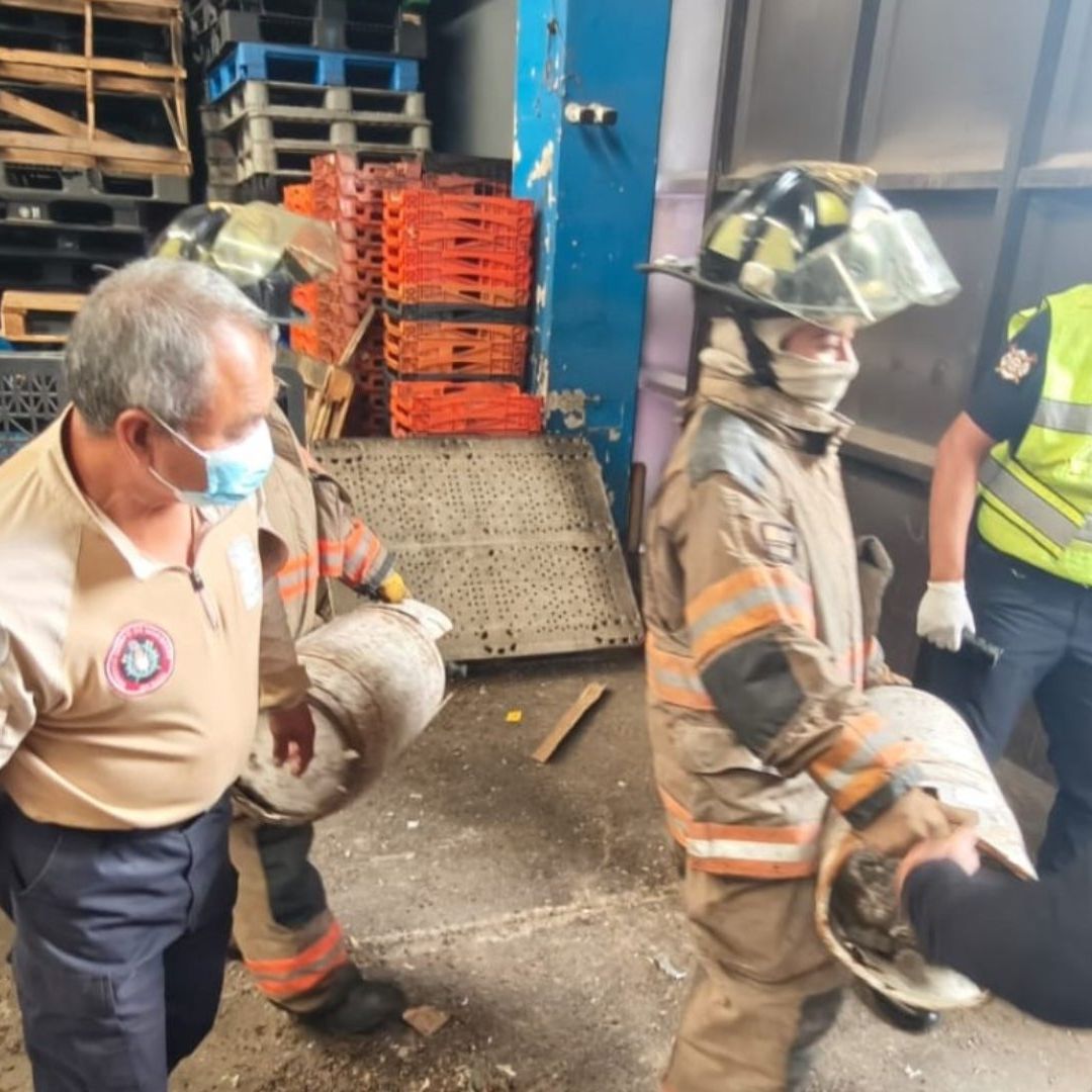 Se mantendrá en resguardo el lugar para evitar riesgos.