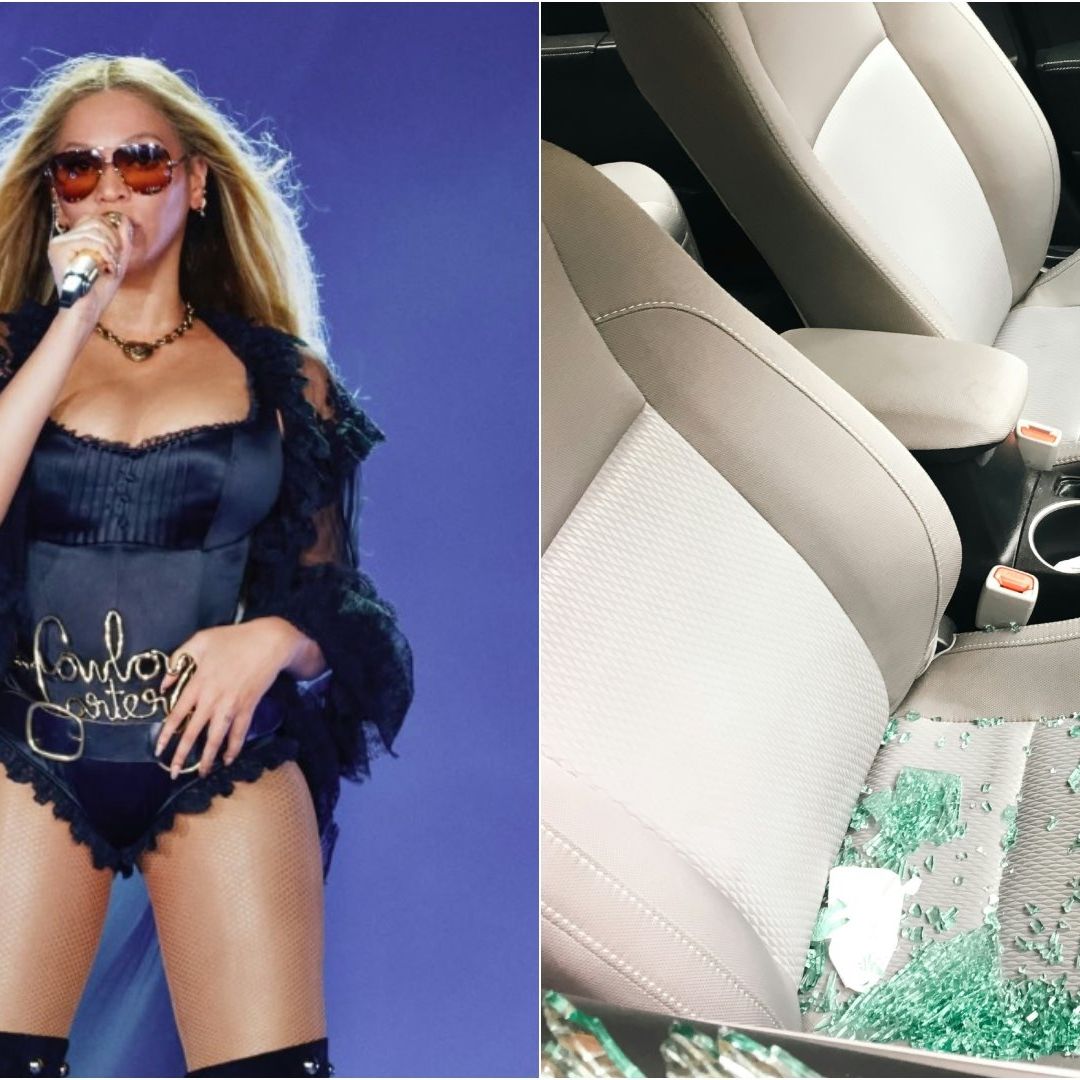 Le dieron cristalazo al coche en que el había varias memorias USB con canciones de Beyoncé.