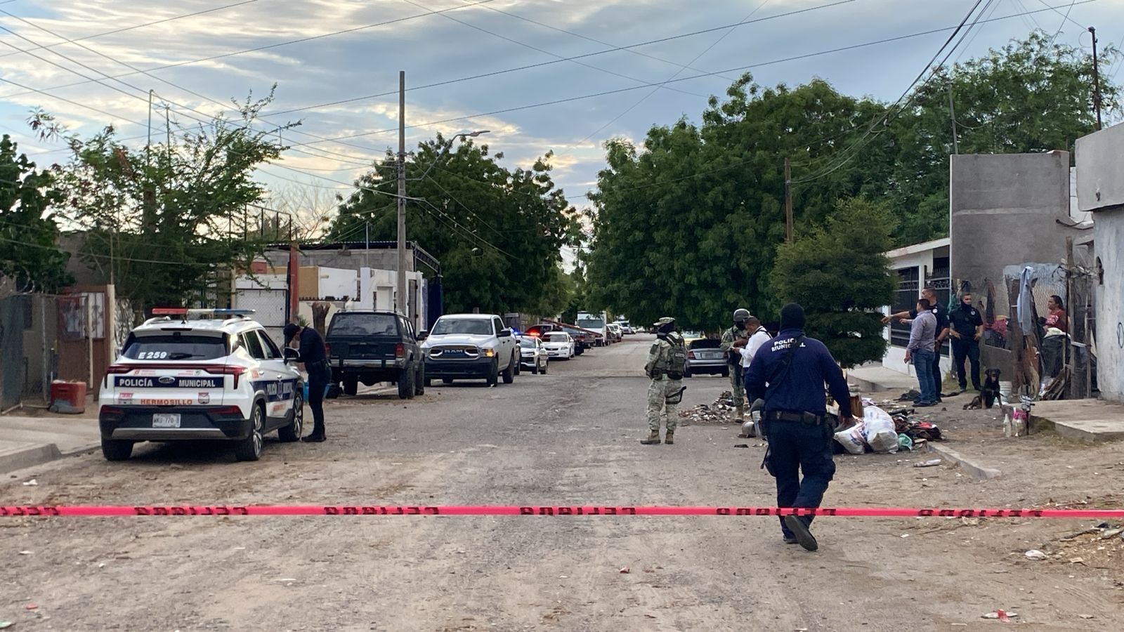 Muere Hombre tras Agresión Armada en Colonia Cuatro Olivos en Hermosillo