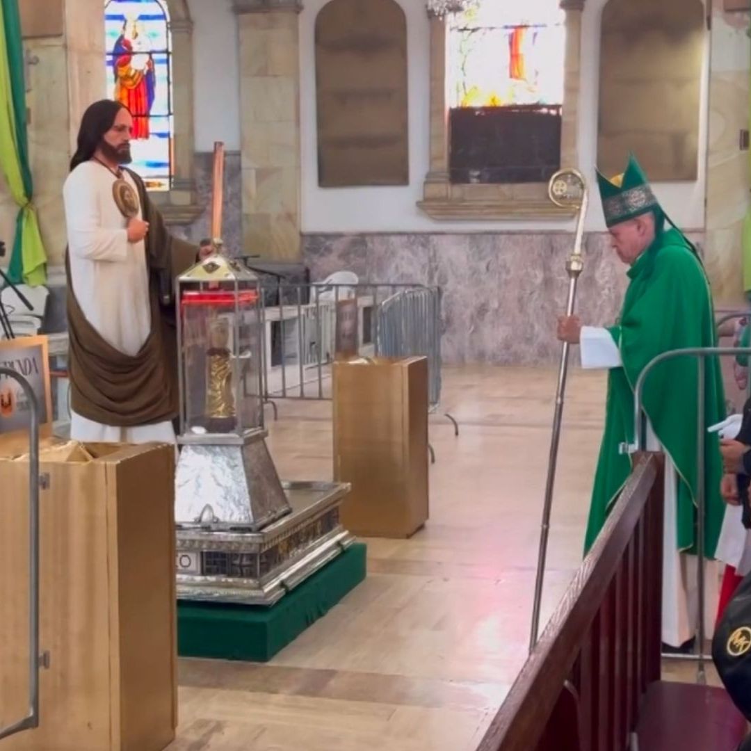 Reliquia de San Judas Tadeo Llegó a Ensenada