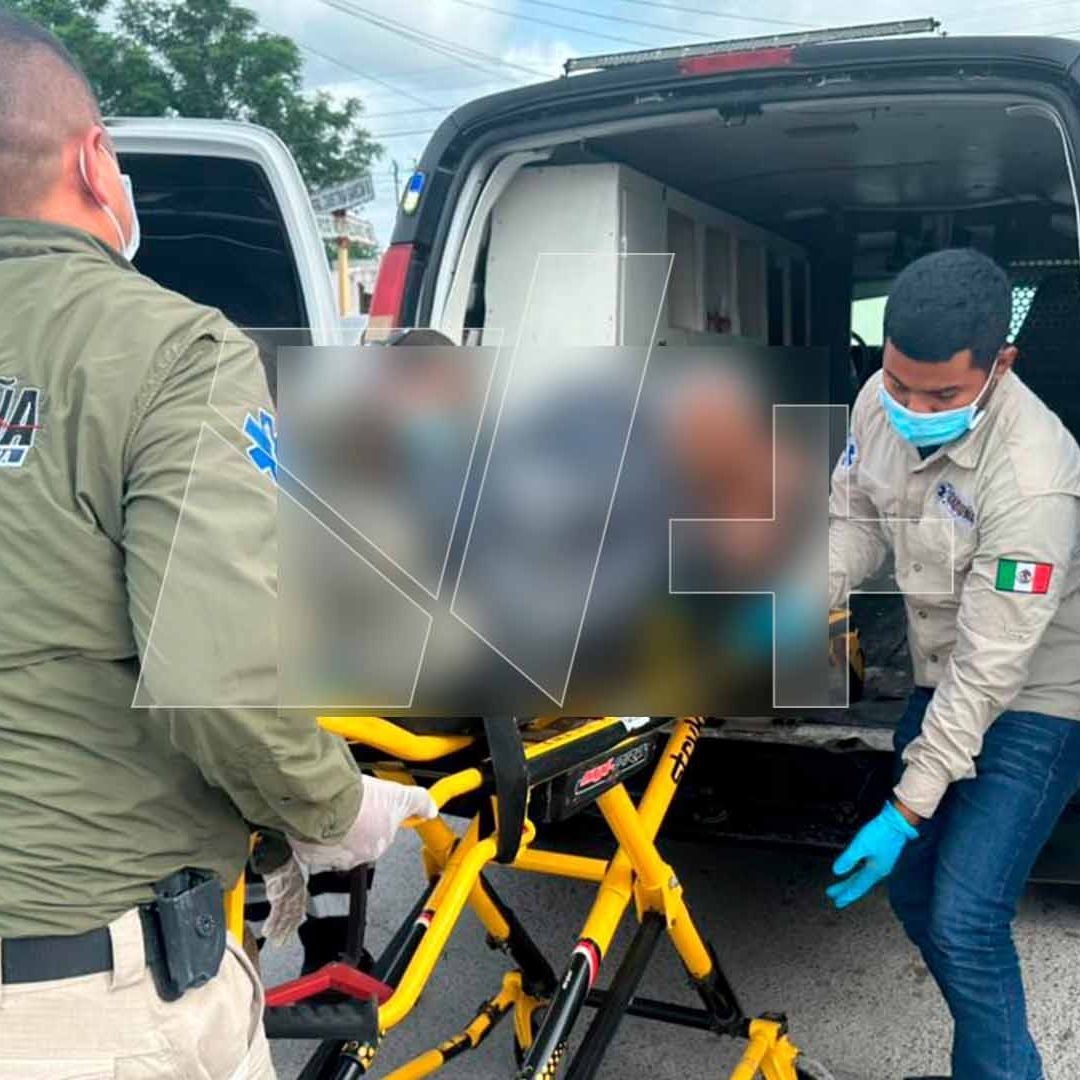 Hombre Resulta Lesionado tras Caerle Una Camioneta Encima en Matamoros