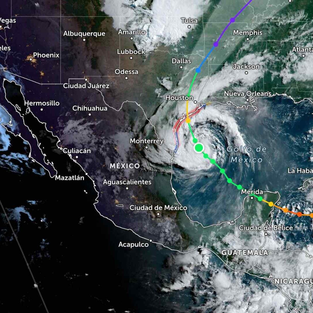 Beryl Se Convertirá en Huracán Antes de Impactar Texas Hoy; Tamaulipas, en Alerta