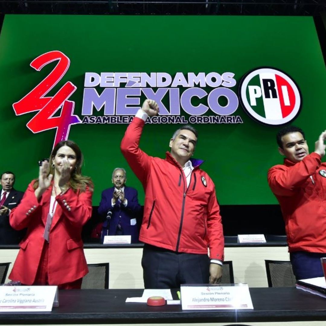 Alito Moreno podrá reelegirse como dirigente del PRI