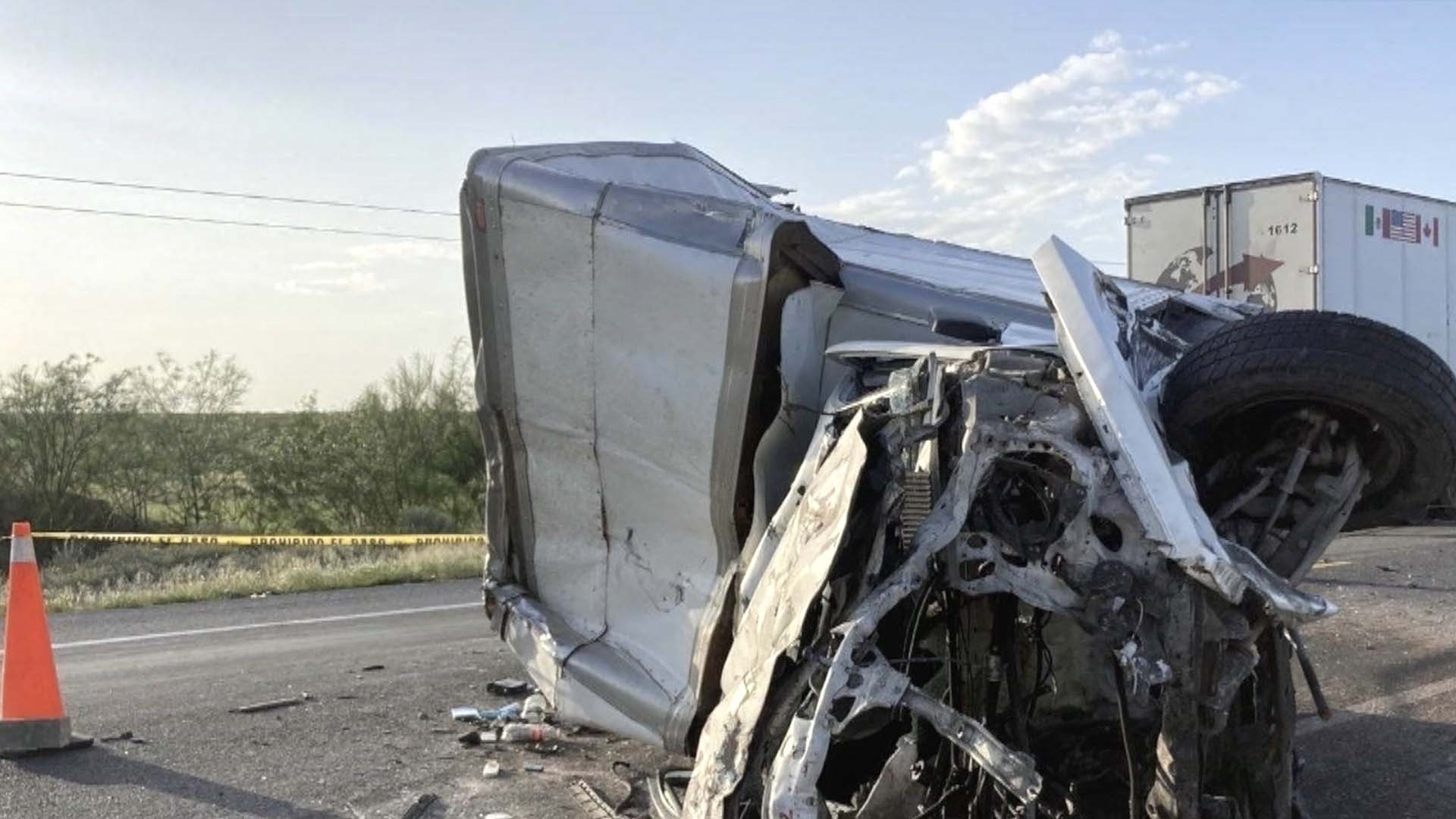 Muere Joven en Choque Frontal Sobre Carretera Libre a Nuevo Laredo