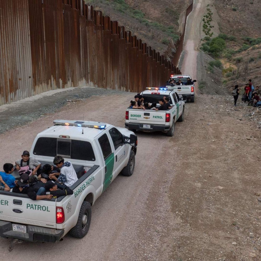 Patrulla fronteriza en frontera México-Estados Unidos