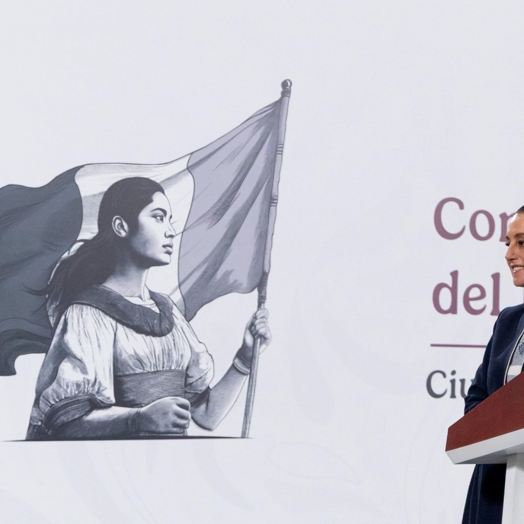 Claudia Sheinbaum en la conferencia mañanera de hoy 14 de julio 2025
