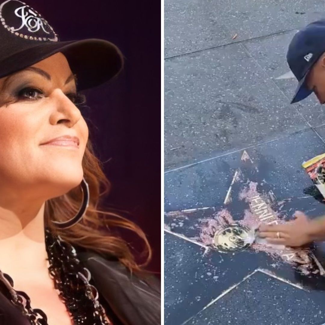 Vandalizan la Estrella de Jenni Rivera en el Paseo de la Fama de Hollywood