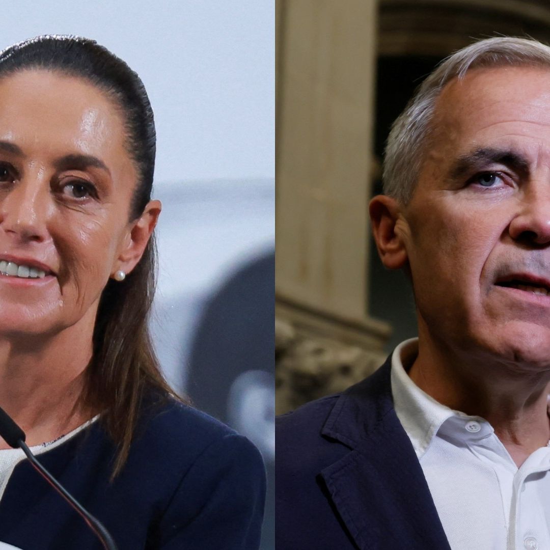 Sheinbaum Conversa Vía Telefónica con Mark Carney, Primer Ministro de Canadá
