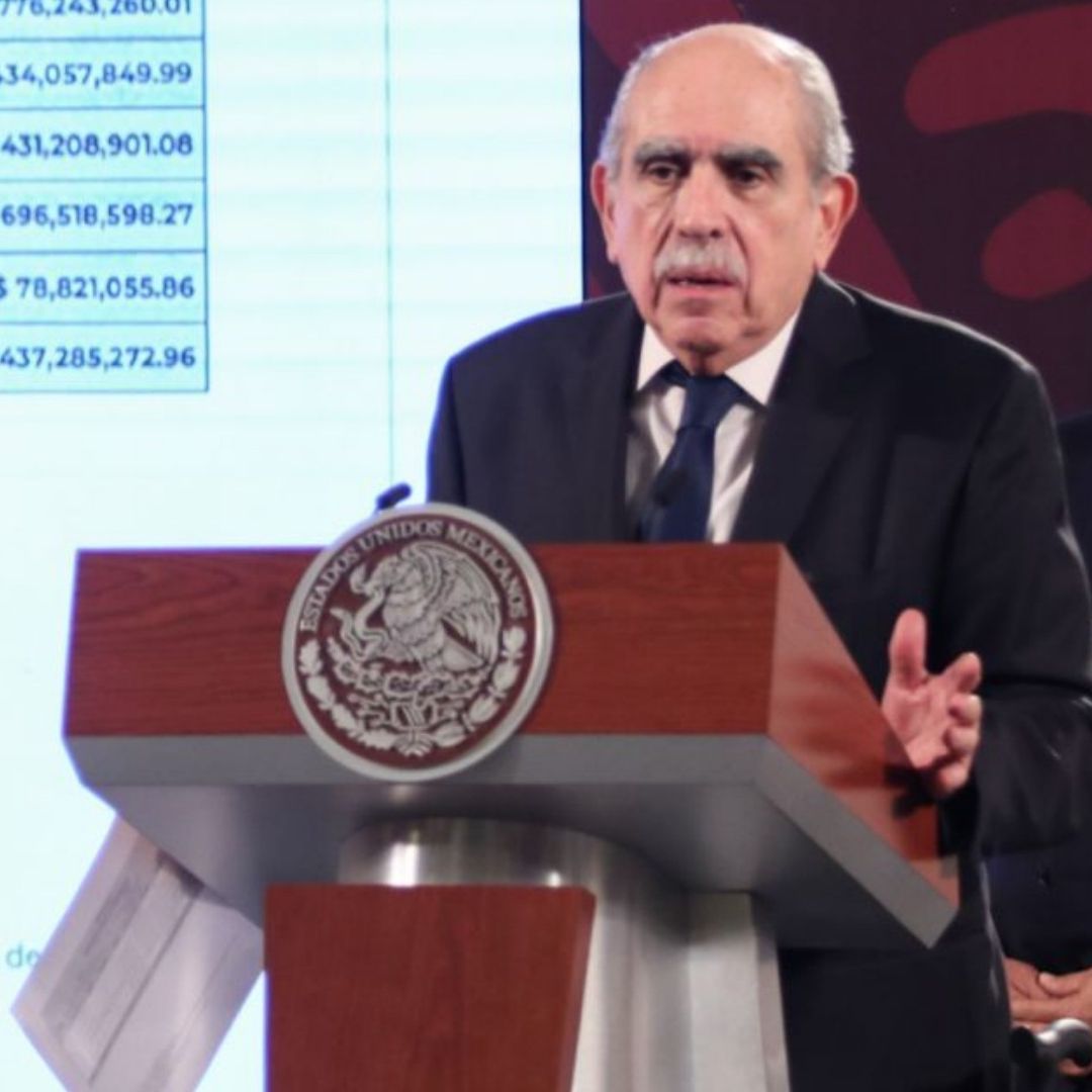 El presidente Andrés Manuel López Obrador habló hoy 8 de julio de 2024 sobre la salud de Pablo Gómez